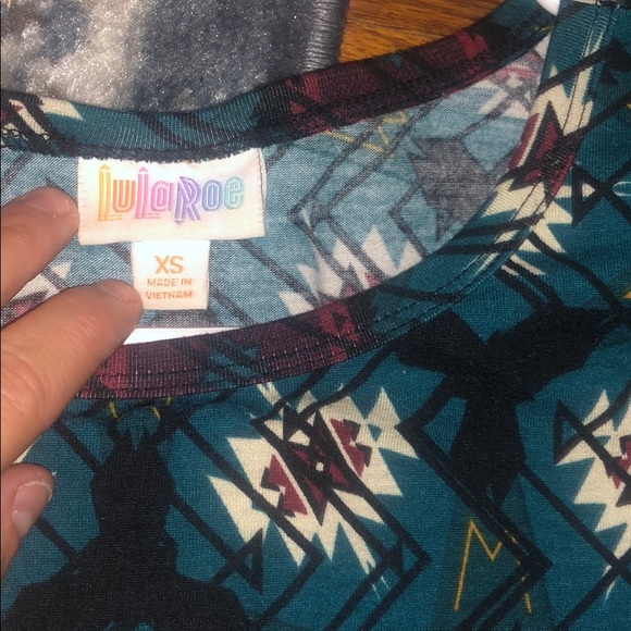 LulaRoe Carly dress, barely worn - Picture 3 of 3